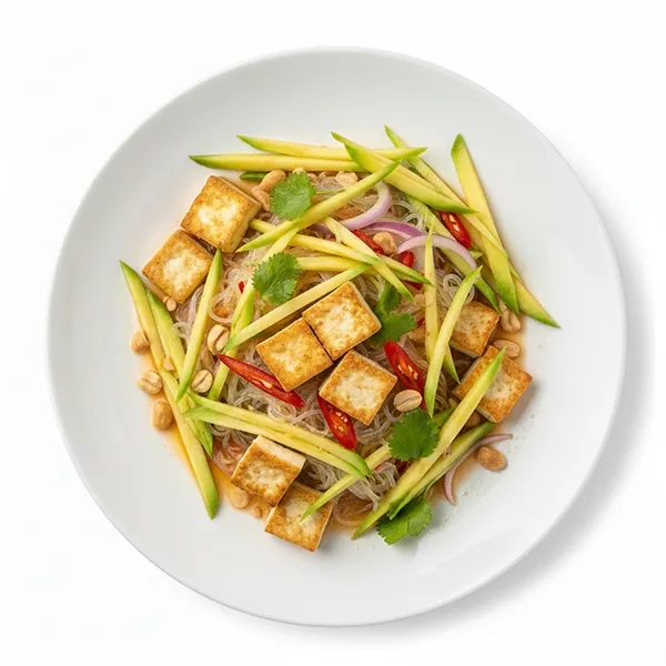 Thai Raw Mango Yum Woon Sen Salad